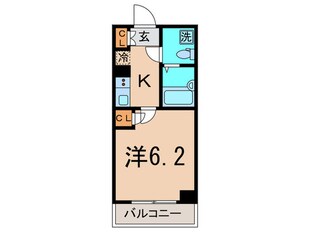 ダイヤモンドタワー西小山の物件間取画像